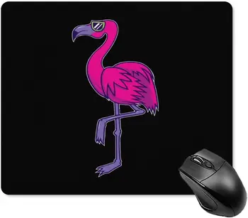 Serin Flamingo Mouse Pad Kaymaz Bilgisayar Fare Mat Mousepad Kauçuk Taban ile Ofis Ev Dizüstü Bilgisayar için 20 * 25cm