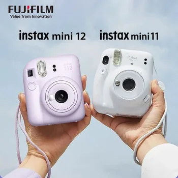 Orijinal Fujifilm Instax Mini 12 Kamera Ve Anında Kamera Fuji Mini 11 Kamera İle Instax Film İçin Instax Mini 12 Film Kağıdı