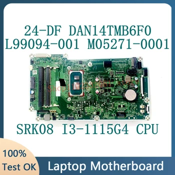 L99094-001 M05271-001 M05271-601 HP 24-DF 27-DP Laptop Anakart DAN14TMB6F0 İle SRK08 I3-1115G4 CPU %100 % Tam Test TAMAM